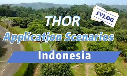 EA-20X (Thor) インドネシアでのさまざまなシナリオに適用される農業用ドローン